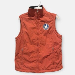 L.L.Bean Fleece Lined Vest Chesapeake Bay Foundation Save the Bay Sz M